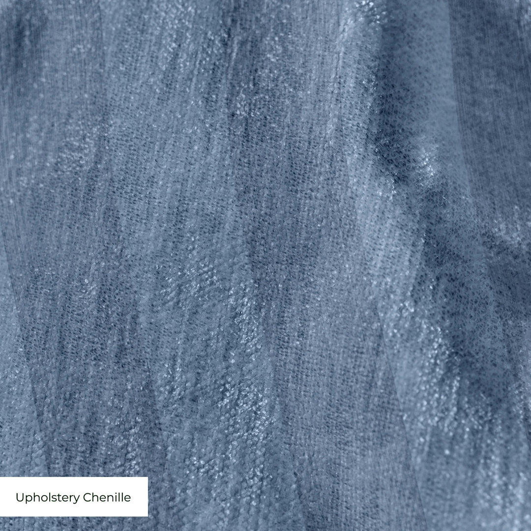 Collins Stripe: Dusty Blue Fabric by the Yard