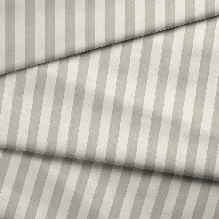 Collins Stripe: Ivory Fabric by the Yard