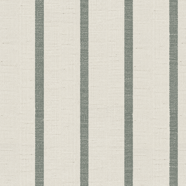 Grey-green woven-texture pencil stripe on a beige ground: seamless repeating pattern tile for fabric by the yard.