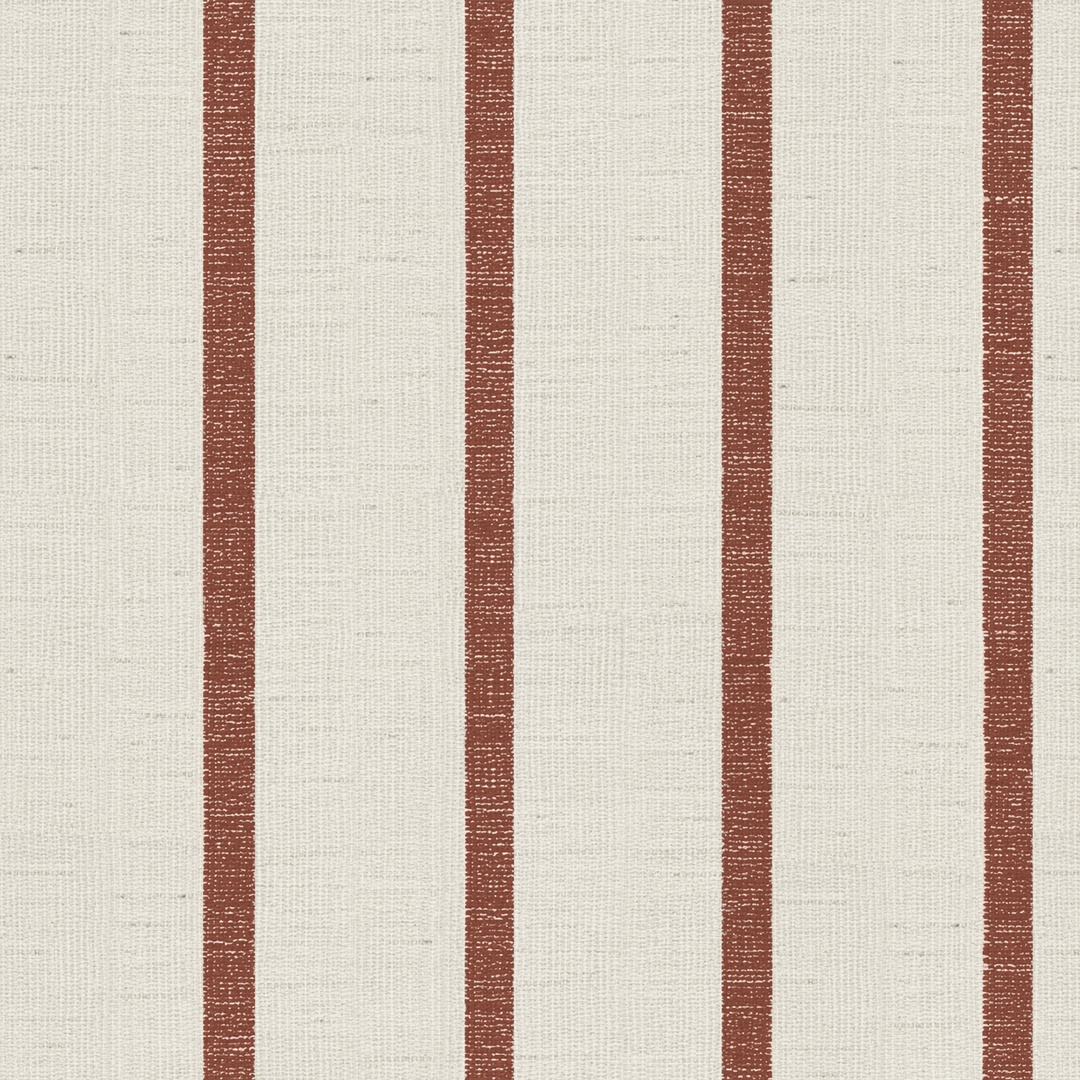 Brown woven-texture pencil stripe on a beige ground: seamless repeating pattern tile for fabric by the yard.