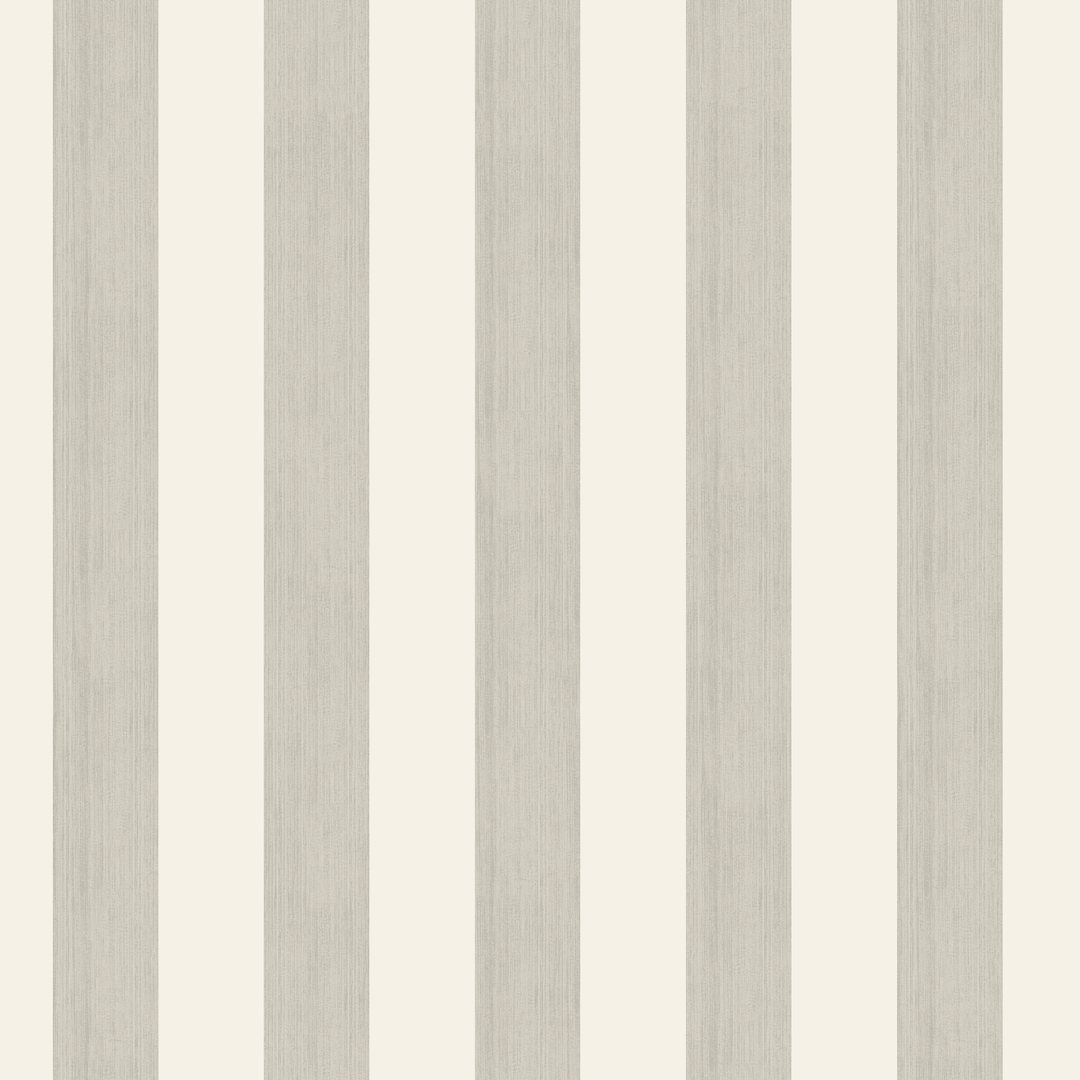 Cream and greige 19th century equal-width stripe, greige striated: seamless repeating pattern tile for fabric by the yard.