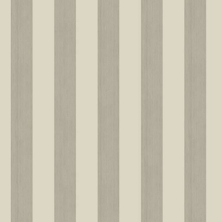 Warm greige 19th century equal-width stripe, deeper bands striated: seamless repeating pattern tile for fabric by the yard.