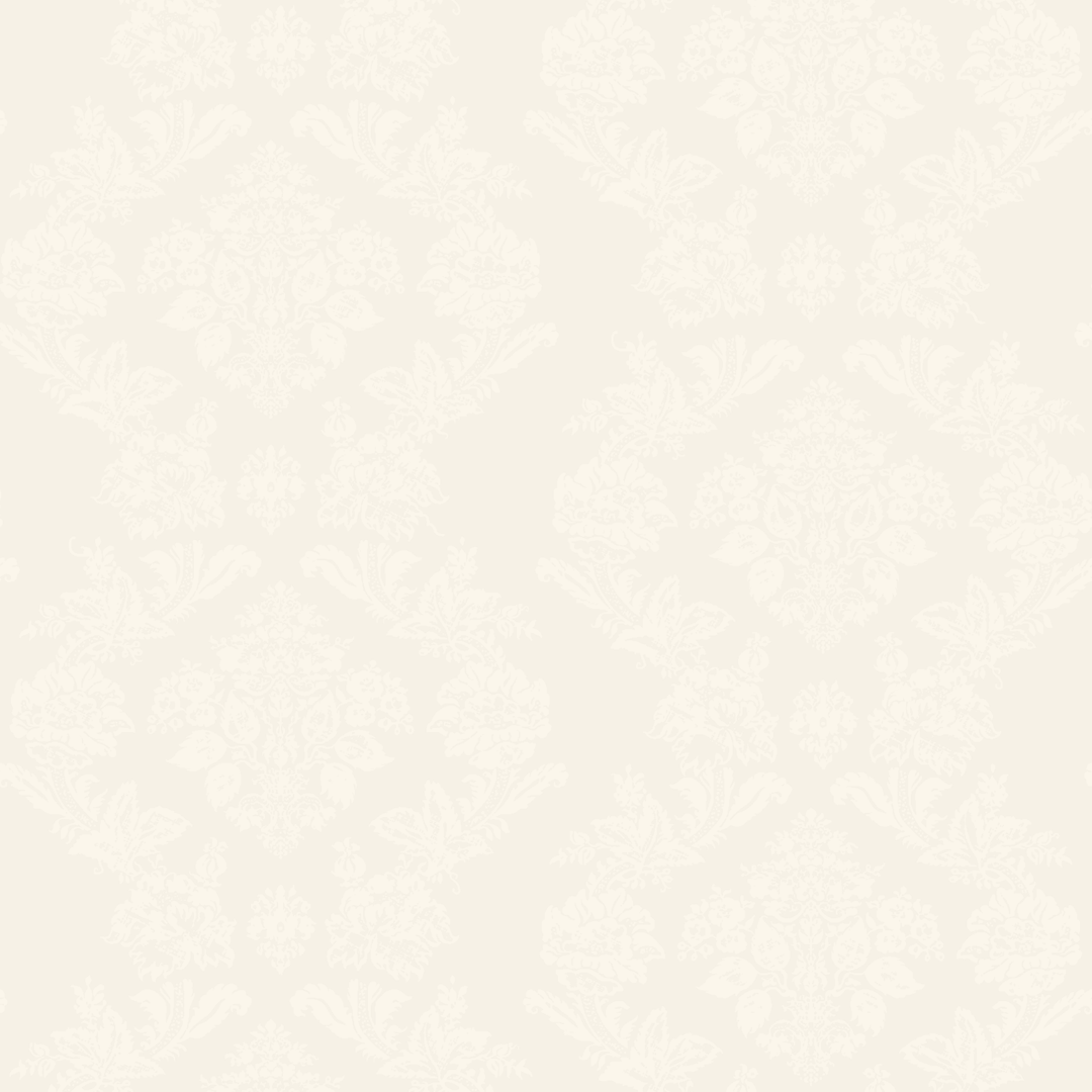 Cream early 20th century tone-on-tone brocade bouquets: seamless repeating pattern tile for fabric by the yard.