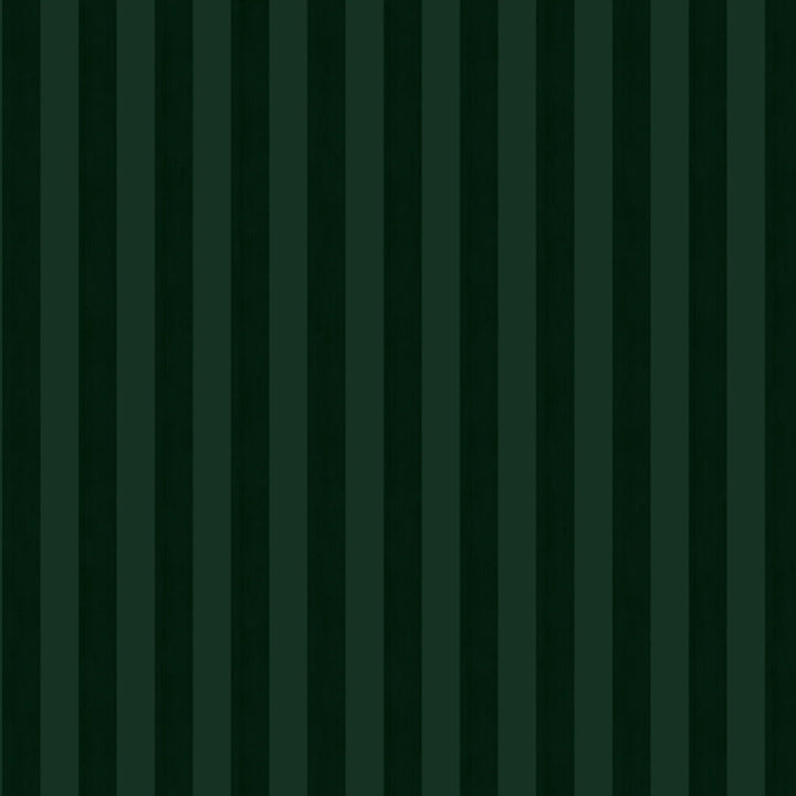 Deep green 19th century equal-width stripe, darker bands striated: flat wallpaper pattern preview