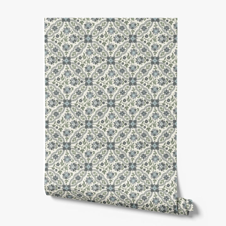 printed wallpaper roll